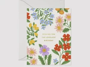 Loveliest Birthday Greeting Card